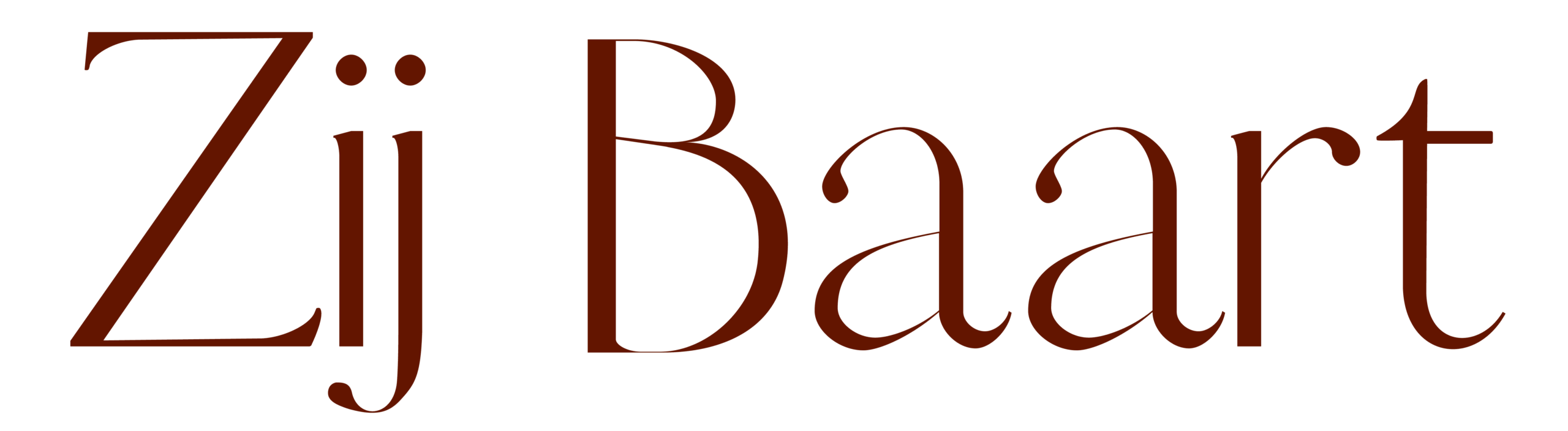 Tekst Logo © Zij Baart